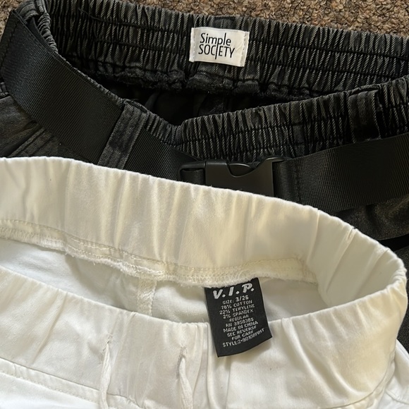 Set of 2 jogger track pant/jeans - Picture 3 of 3